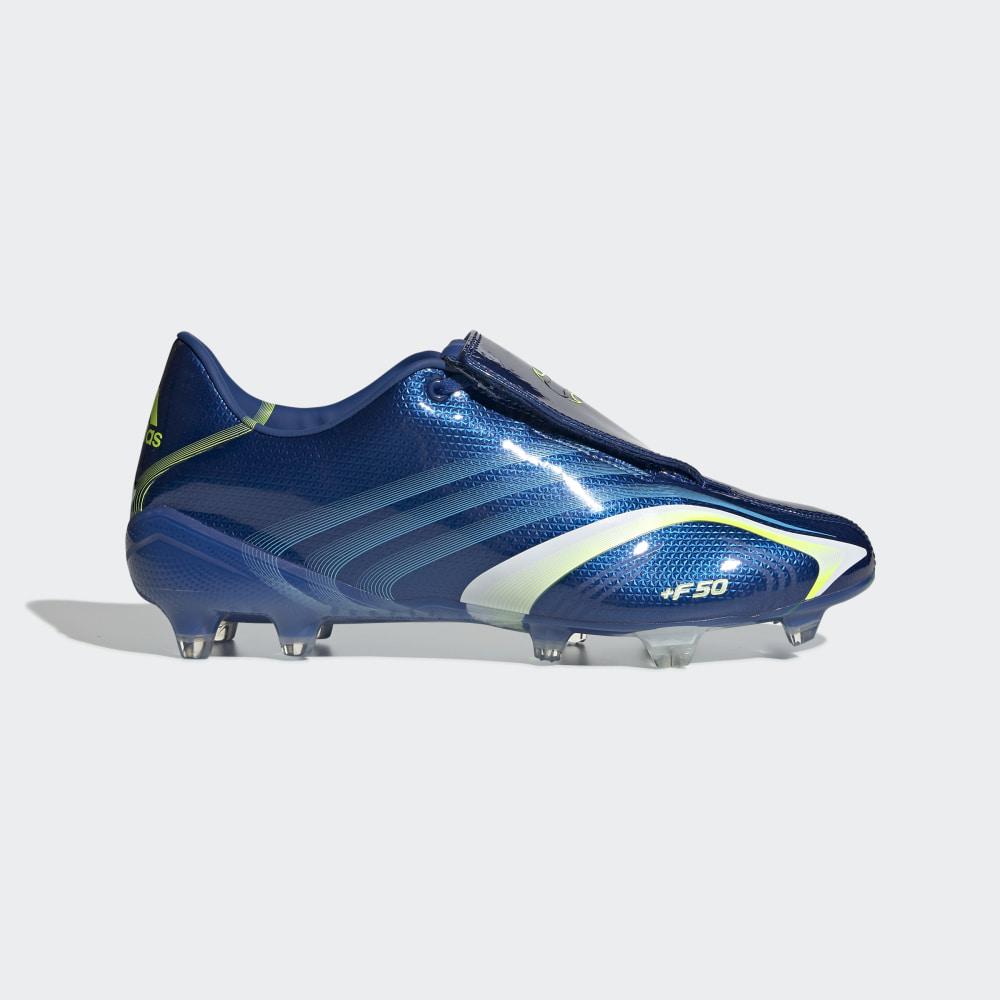 Adidas Men's F50 Firm Ground Football Boots Blue Ireland EE8428